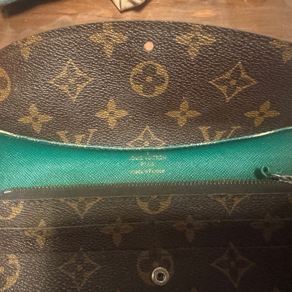 Louis Vuitton Brown Monogram Clutch - VERY USED! Please read the description!